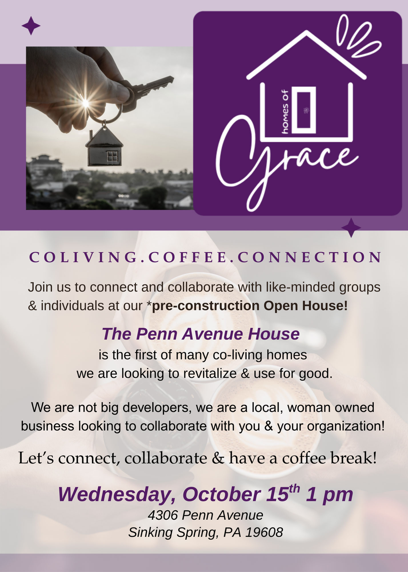 The Penn Avenue House invitation